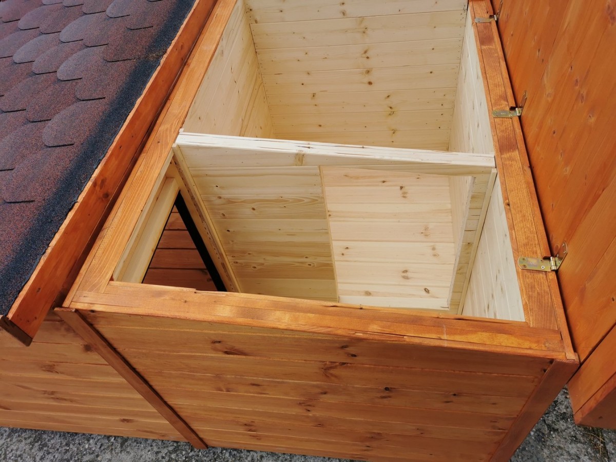 Rex M zateplená búda